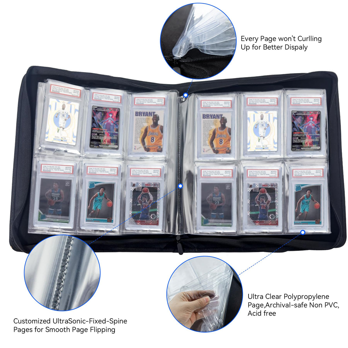 WTVIDAS ringless spine enables smooth page turning without misalignment.