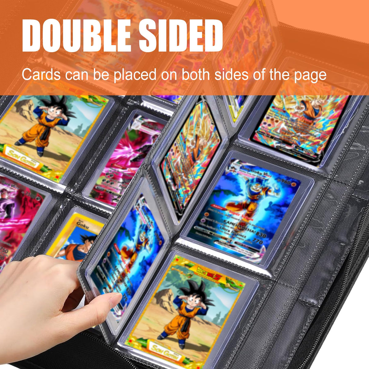Custom spine design prevents bending and allows flat closing when full.