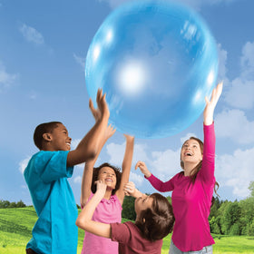 Wubble Super Bubble Ball repair kit included for quick fixes outdoors.