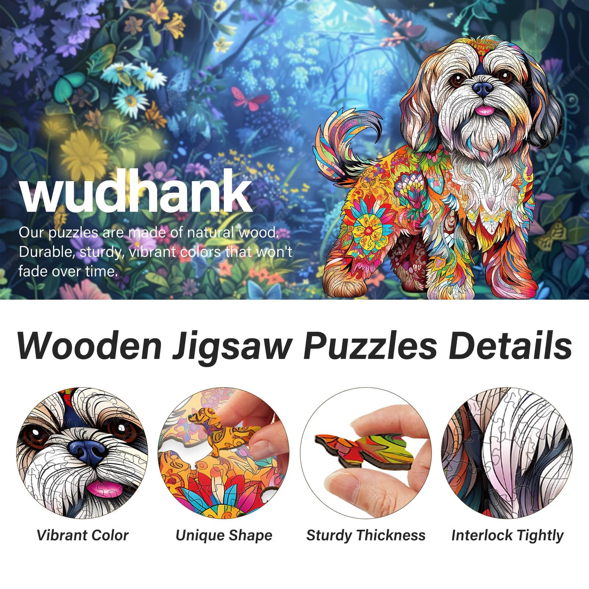 Wudhank puzzle in box packaging, ideal for puzzle lovers.