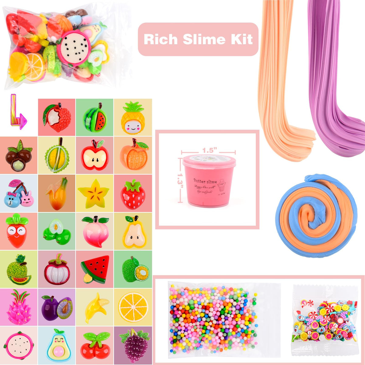 WUJYLY mini slime texture nonsticky demonstrates clean, mess-free play