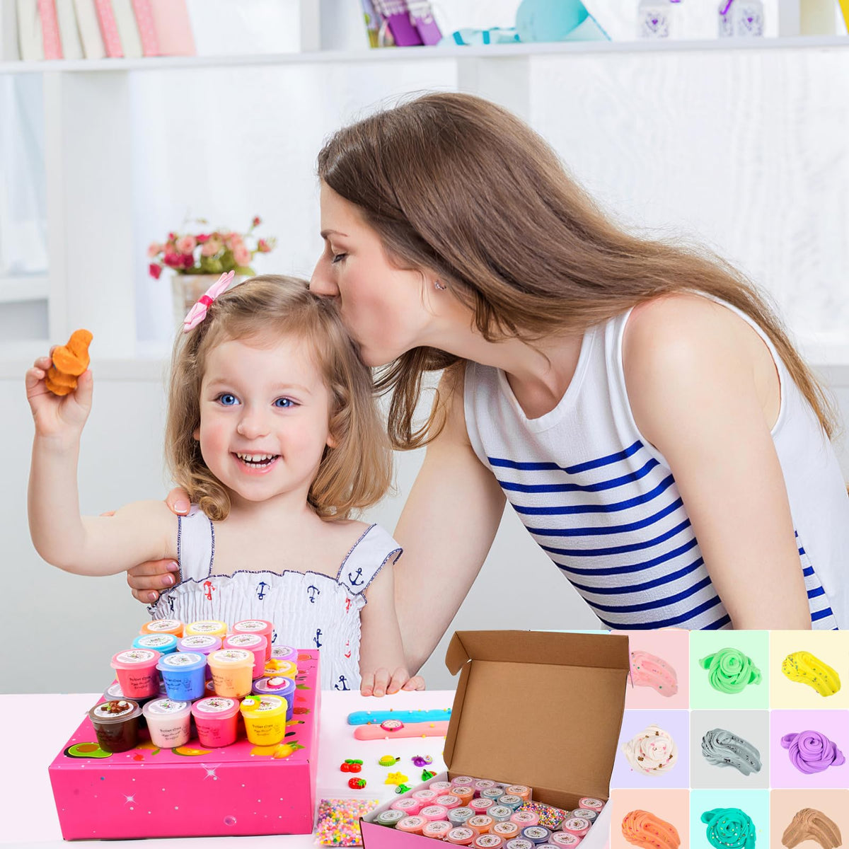 WUJYLY slime accessories and stickers expand DIY slime art options