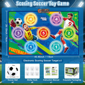 Complete WUPIOS set in box: target, balls, hooks, and manual