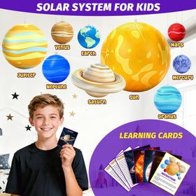 WUPIOS Earth inflatable planet for colorful, tactile astronomy lessons