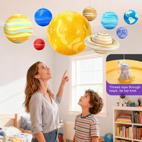WUPIOS Jupiter inflatable planet for dramatic ceiling display and learning