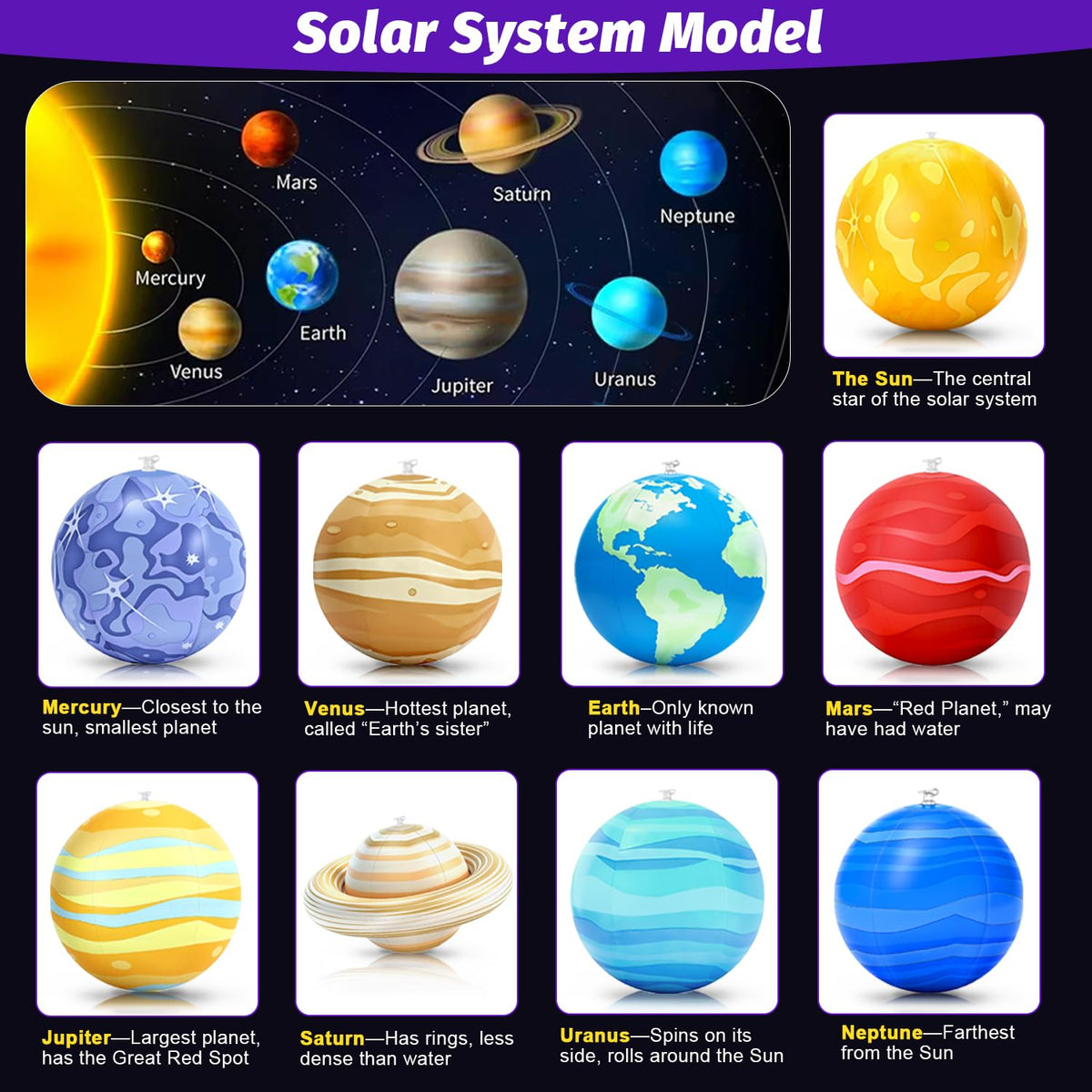 WUPIOS Mars inflatable planet for interactive orbital demonstrations