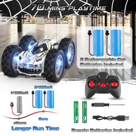 Wupuaait two 900mAh batteries enabling longer driving sessions.