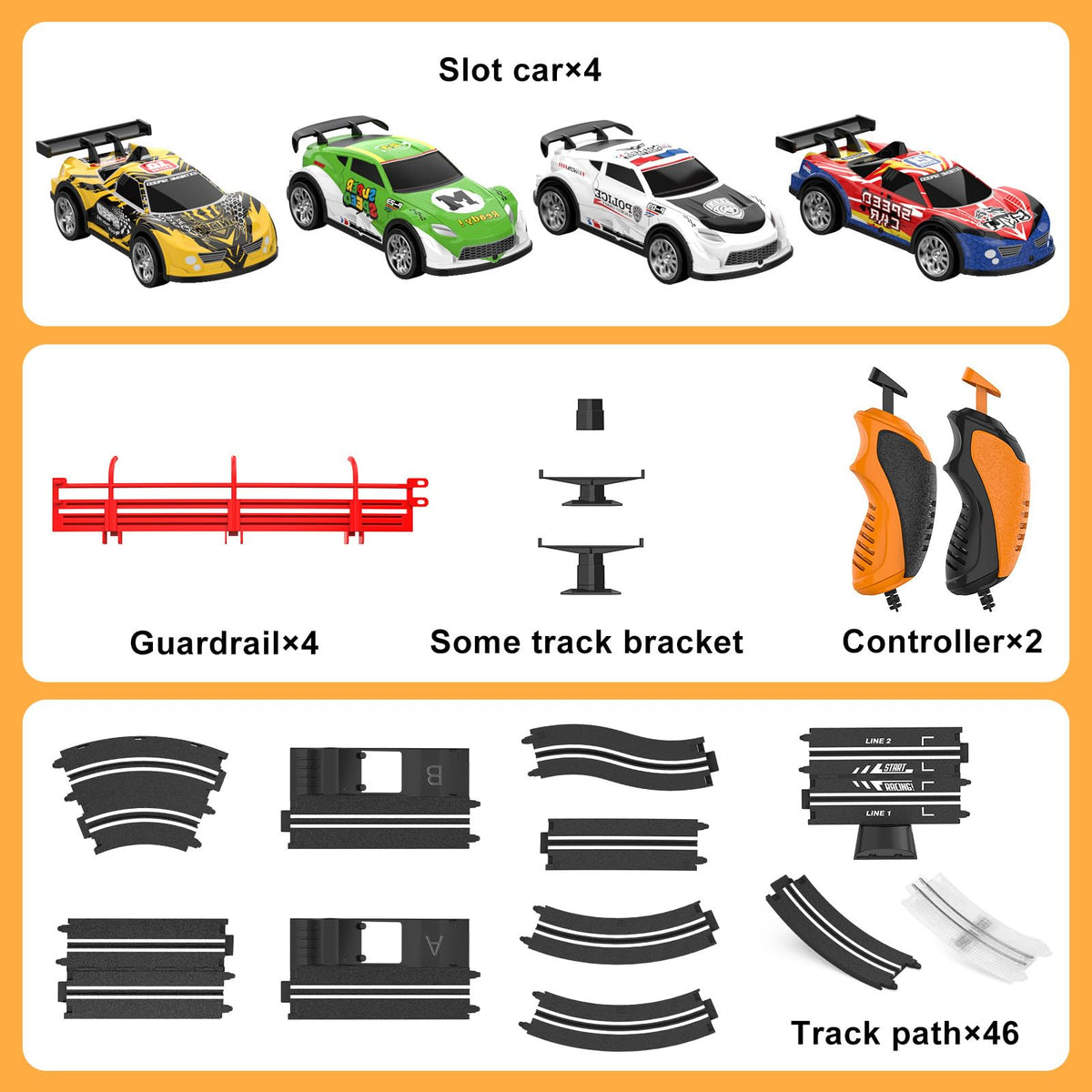 Wupuaait two controllers for quick, responsive steering