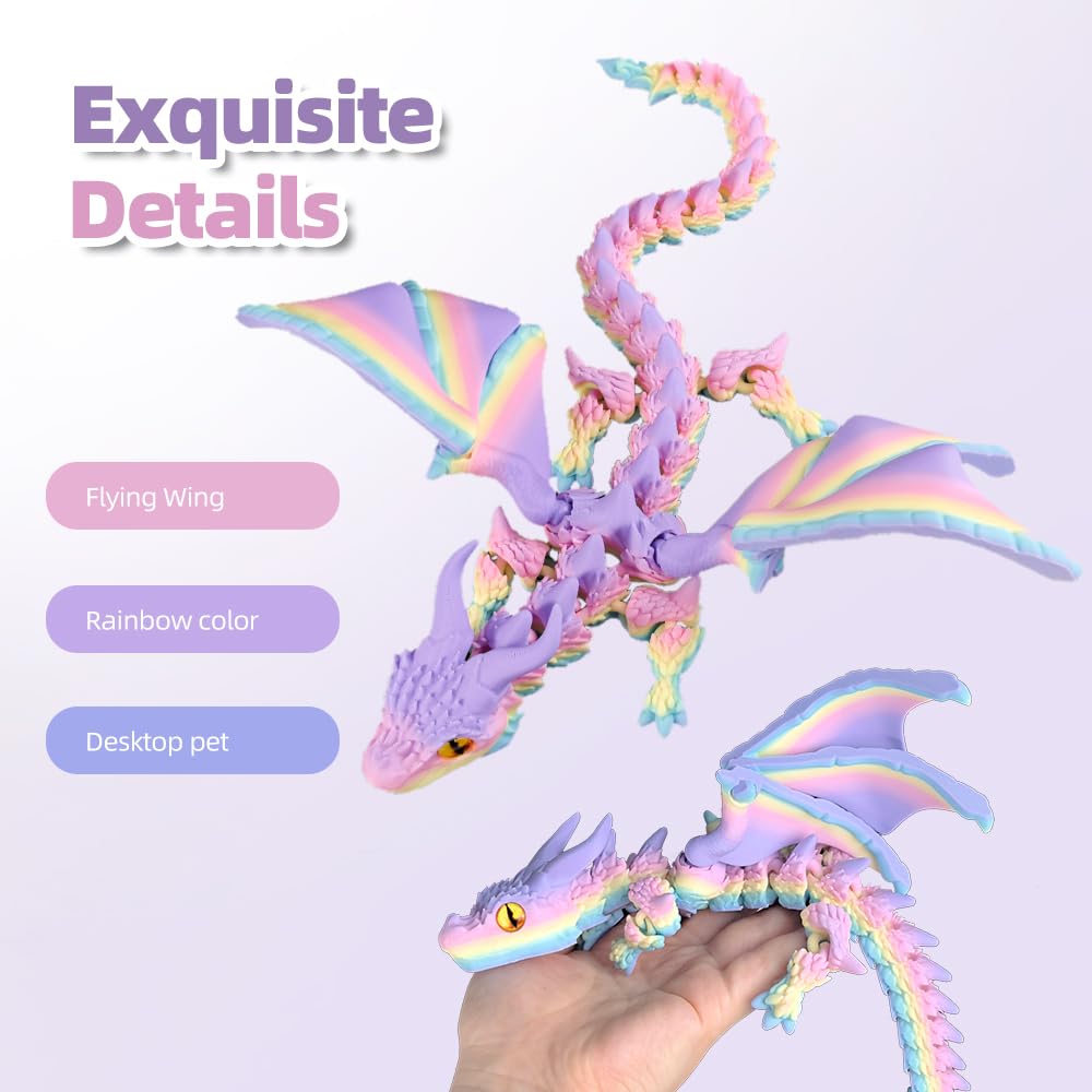 Fidget-friendly dragon toy designed for tactile focus