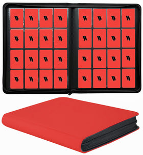 WUTONMU 16-pocket binder cover keeps cards protected and easy to display