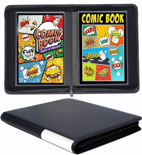 WUTONMU gift-ready binder in black for collectors.