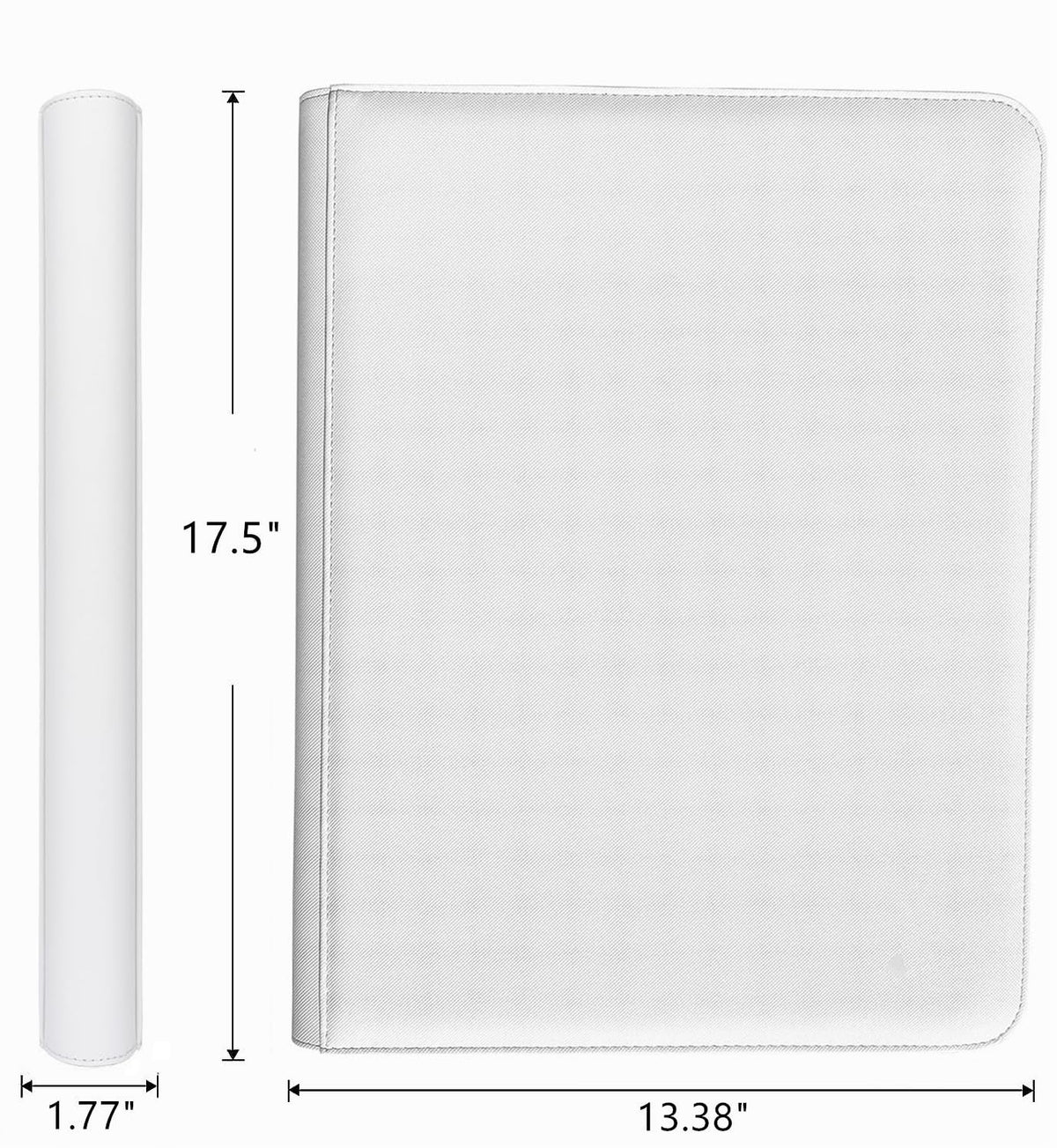WUTONMU ringless binder for space-saving, portable card display