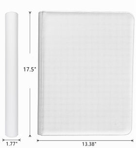 WUTONMU ringless binder for space-saving, portable card display