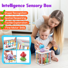 Wuzhineisn bath-time blocks produce gentle sounds during play