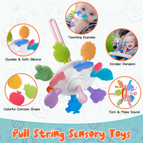 Wuzhineisn sensory cube bath toy offers varied textures for bath time exploration