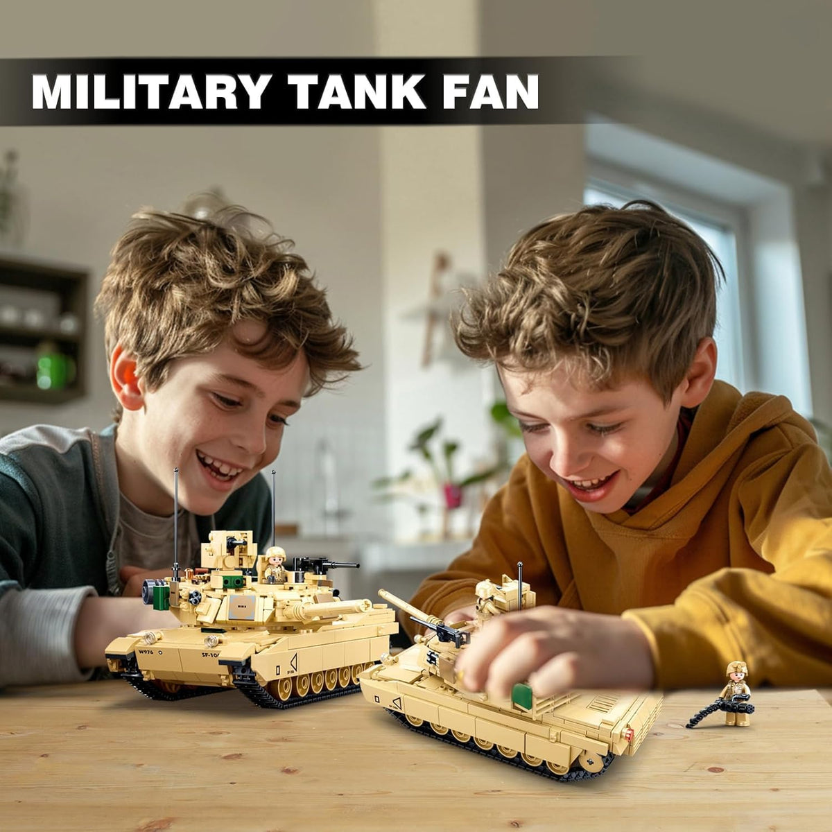 WW2 Army M1A2 tank gift box ready for gifting.