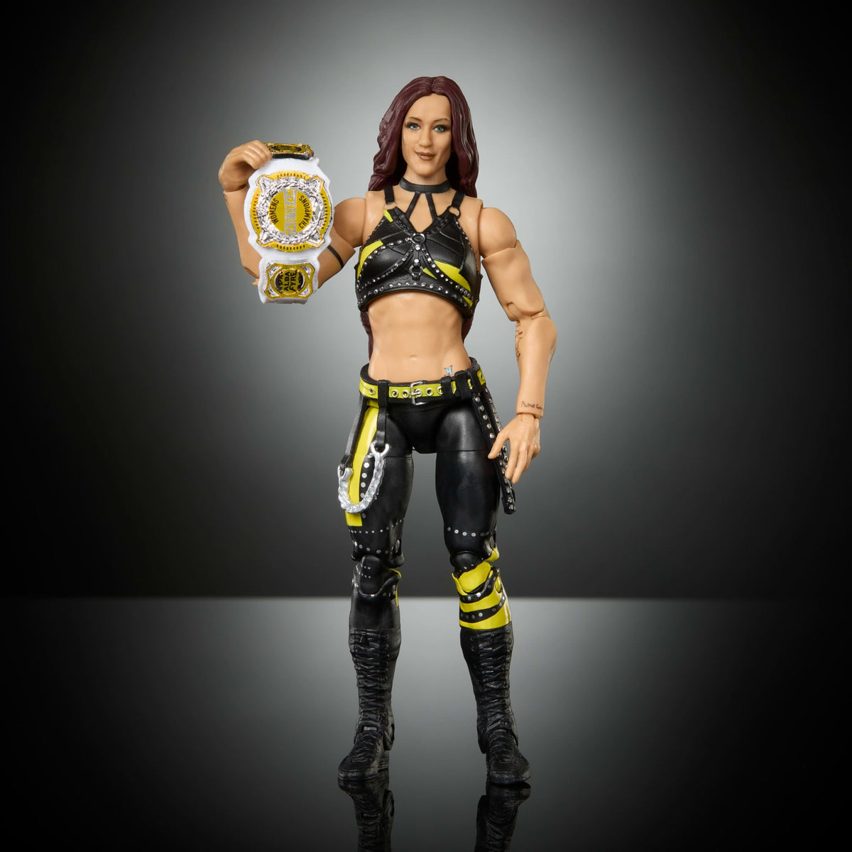 WWE Alba Fyre figure articulation points for dynamic posing and action scenes.