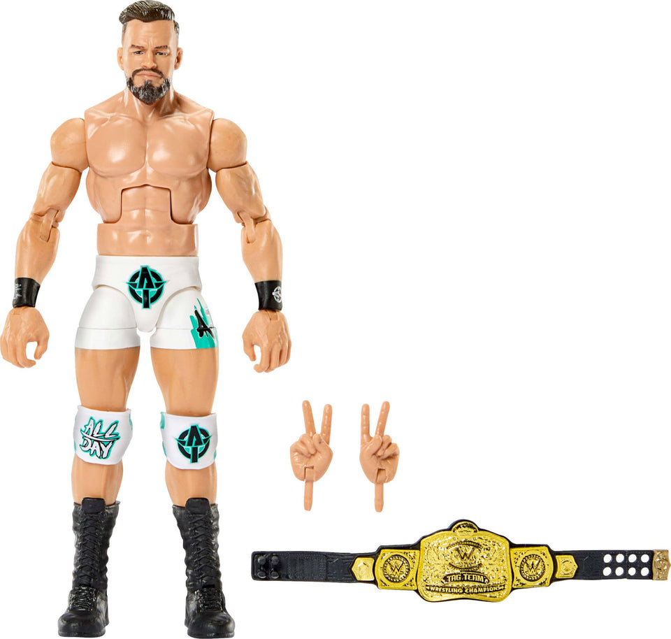 WWE Austin Theory Elite 6in figure for dynamic poses and display.