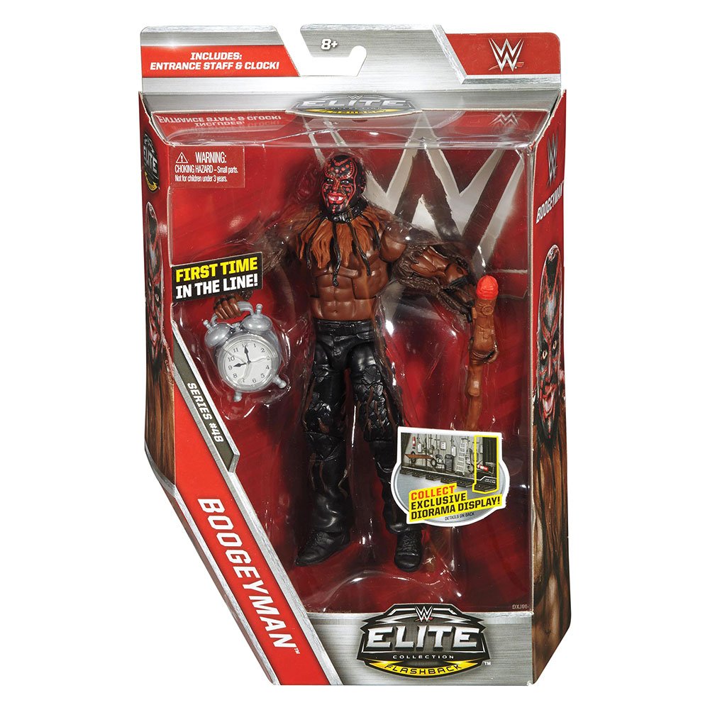WWE Boogeyman Elite figure front view for dynamic posing and display