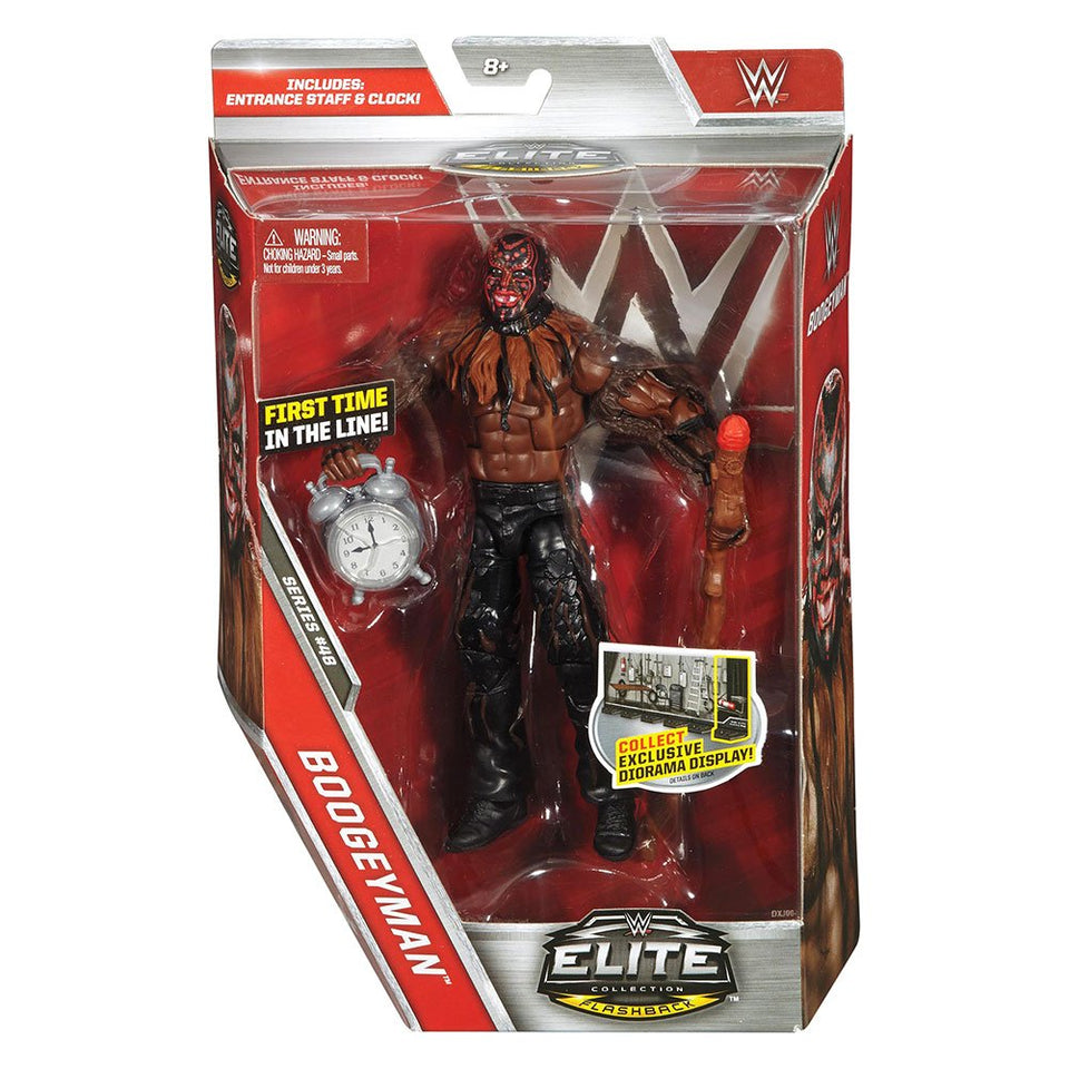 WWE Boogeyman Elite figure front view for dynamic posing and display