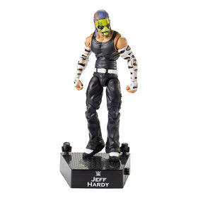 WWE Jeff Hardy Entrance Greats figure with ramp for dynamic posing