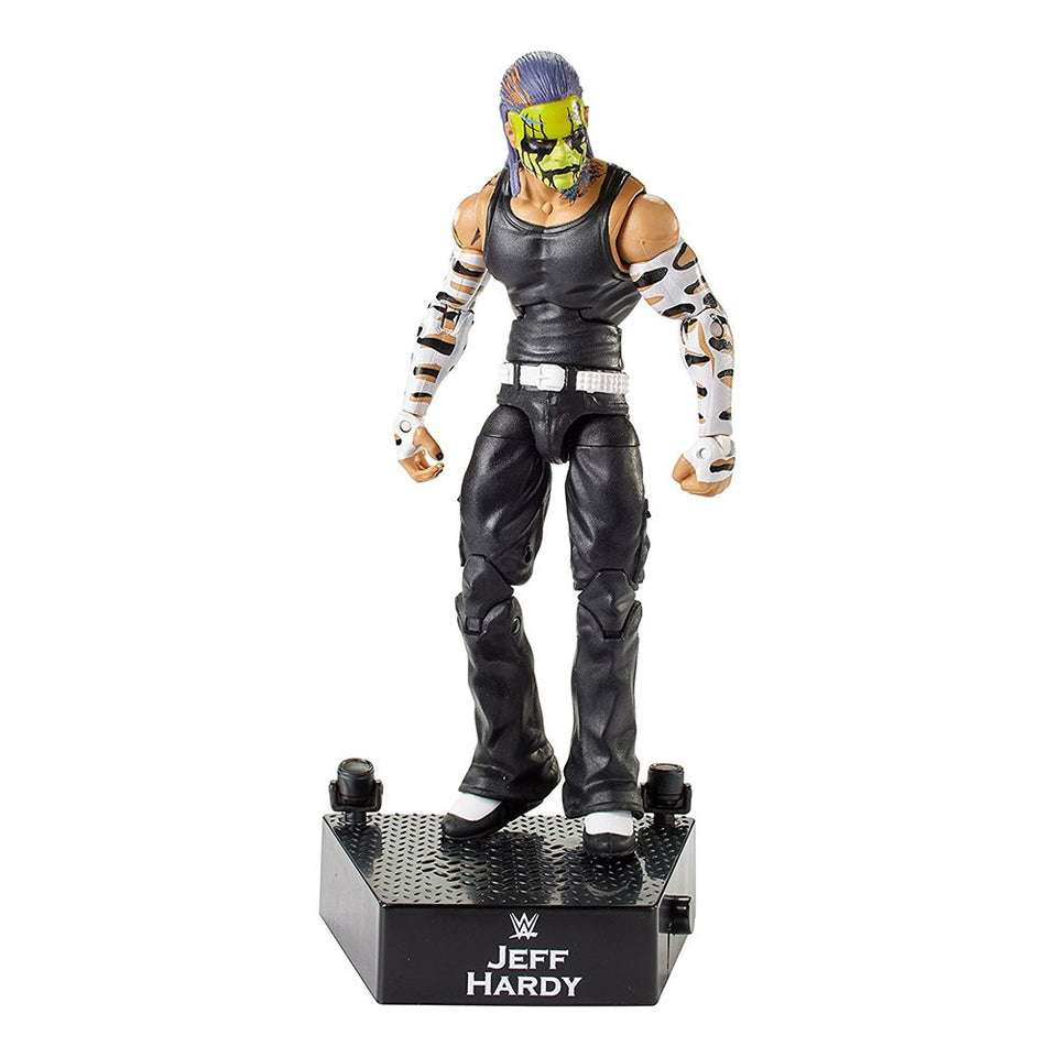 WWE Jeff Hardy Entrance Greats figure with ramp for dynamic posing