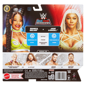 WWE Main Event 22 pack display-ready for shelf and storytelling
