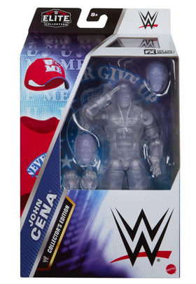 WWE John Cena Elite 8 front view figure perfect for display and posing