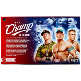 WWE John Cena Word Life figure with TrueFX detailing for lifelike display