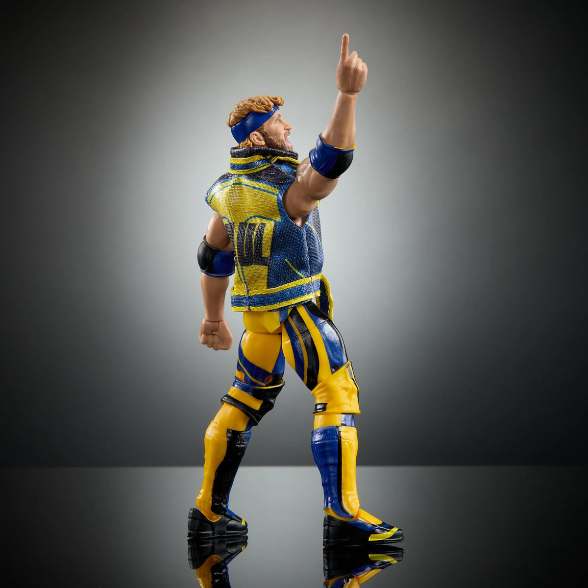 WWE Logan Paul Elite Greatest Hits 9 articulation pose demonstrating range.