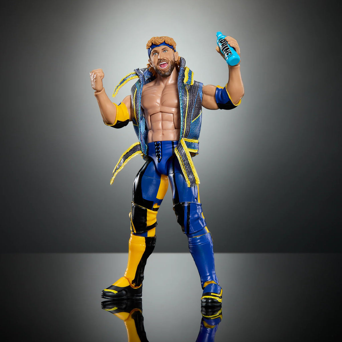 WWE Logan Paul Elite Greatest Hits 9 packaging box featuring collectible packaging.