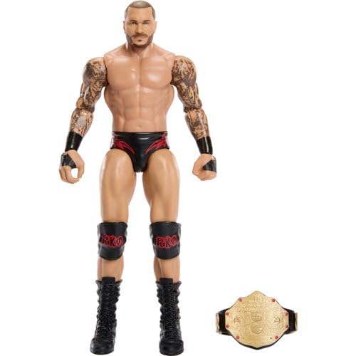 WWE Randy Orton Main Event Series figure front view with poseable joints