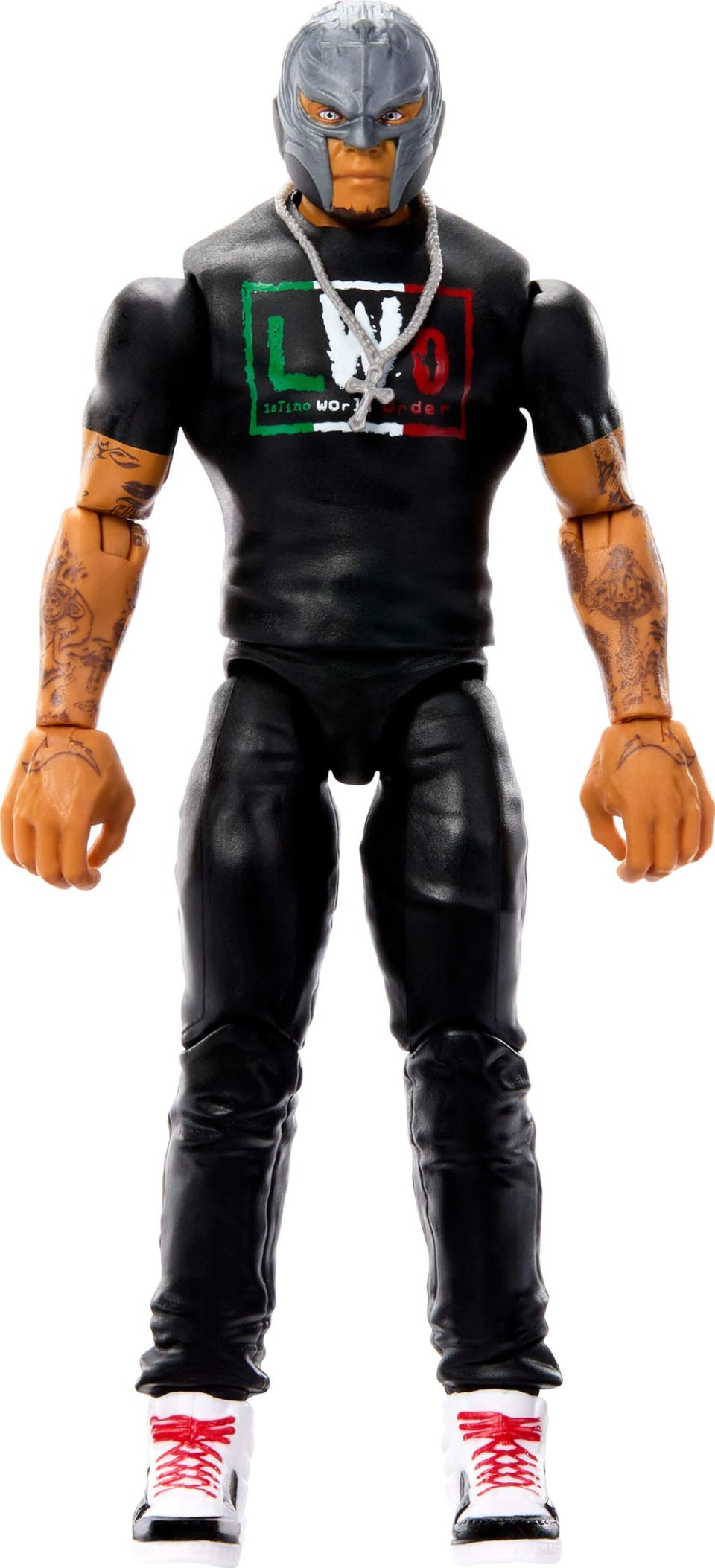 WWE Rey Mysterio Main Event 162 front view for dynamic posing.