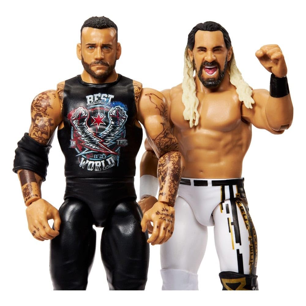 WWE Seth Rollins main event 2-pack 23 box artwork close-up for display
