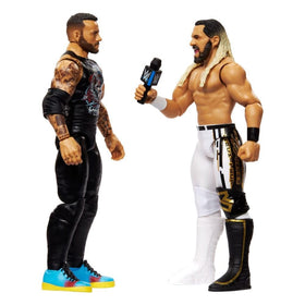 WWE Seth Rollins main event 2-pack 23 close-up face sculpt for realism