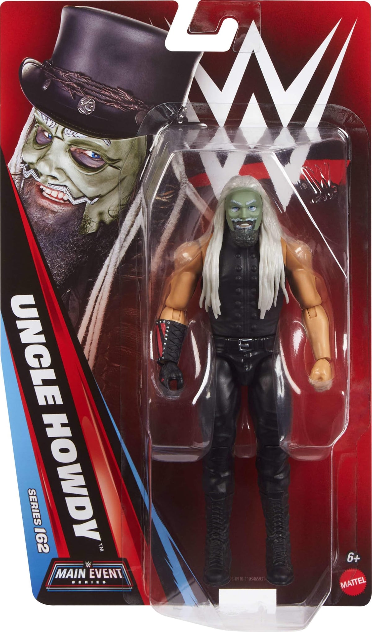 Uncle Howdy figure showing 14 articulation points for pose variety