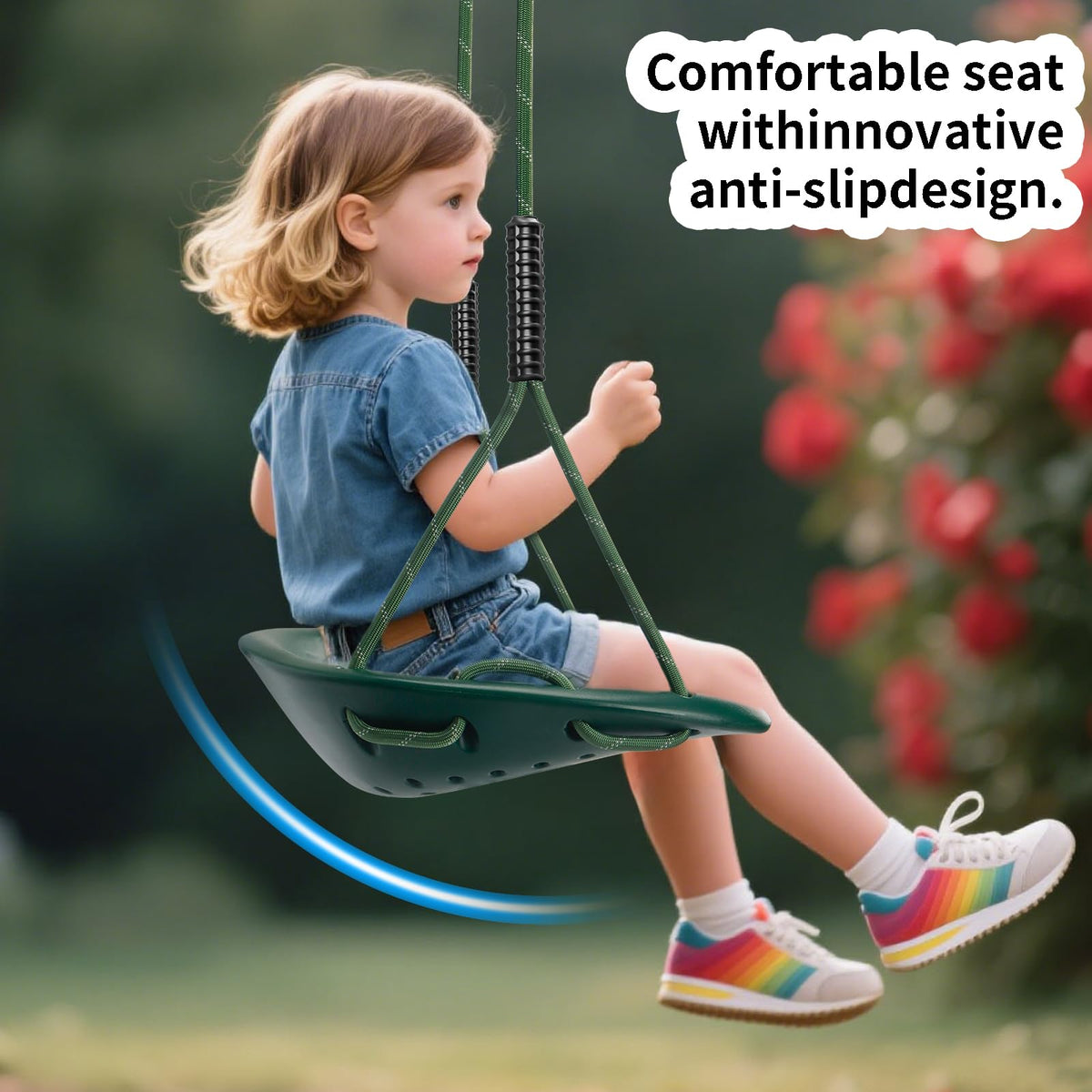WWFFEN family-friendly outdoor swing enabling joyful moments outside.