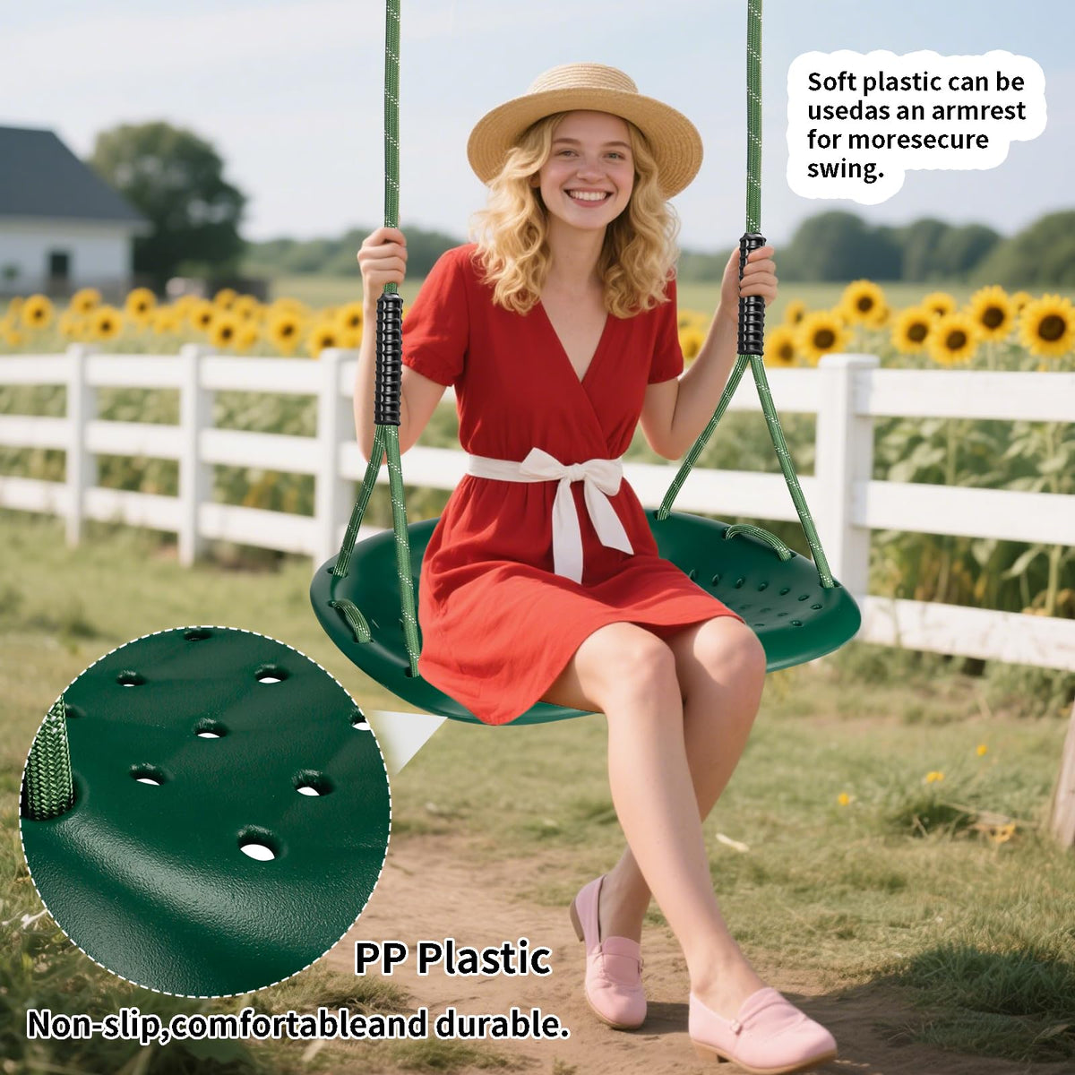 WWFFEN swing padding handle reducing friction for smoother swings.