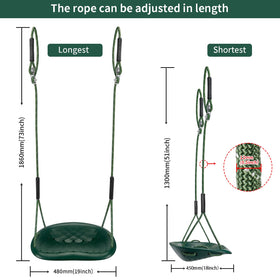 WWFFEN weather-resistant polyester rope withstands sun and rain.