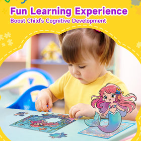 WWN magnetic puzzle ocean—engaging adventures in one book