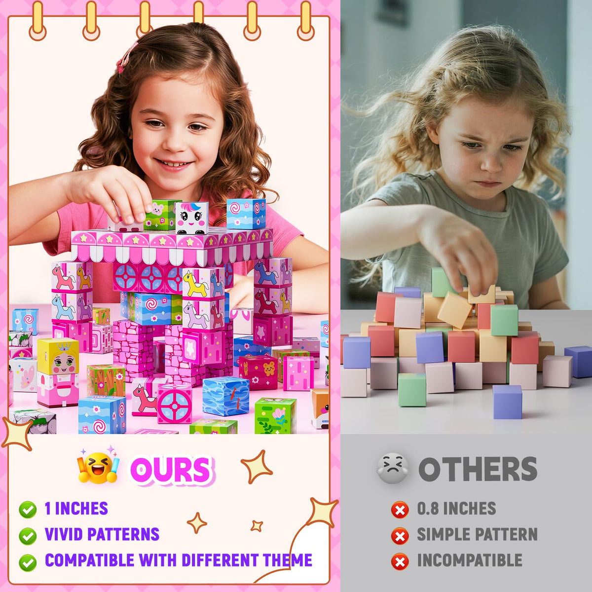 Wxlbr Magnetic Blocks birthday gift idea sparks creative family fun.