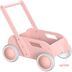 WyfKyd pink wooden walker color options for versatile nursery décor.
