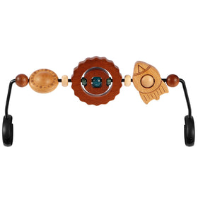 WYFWFDF baby bouncer toy bar flying saucer enhances visual interest and curiosity.