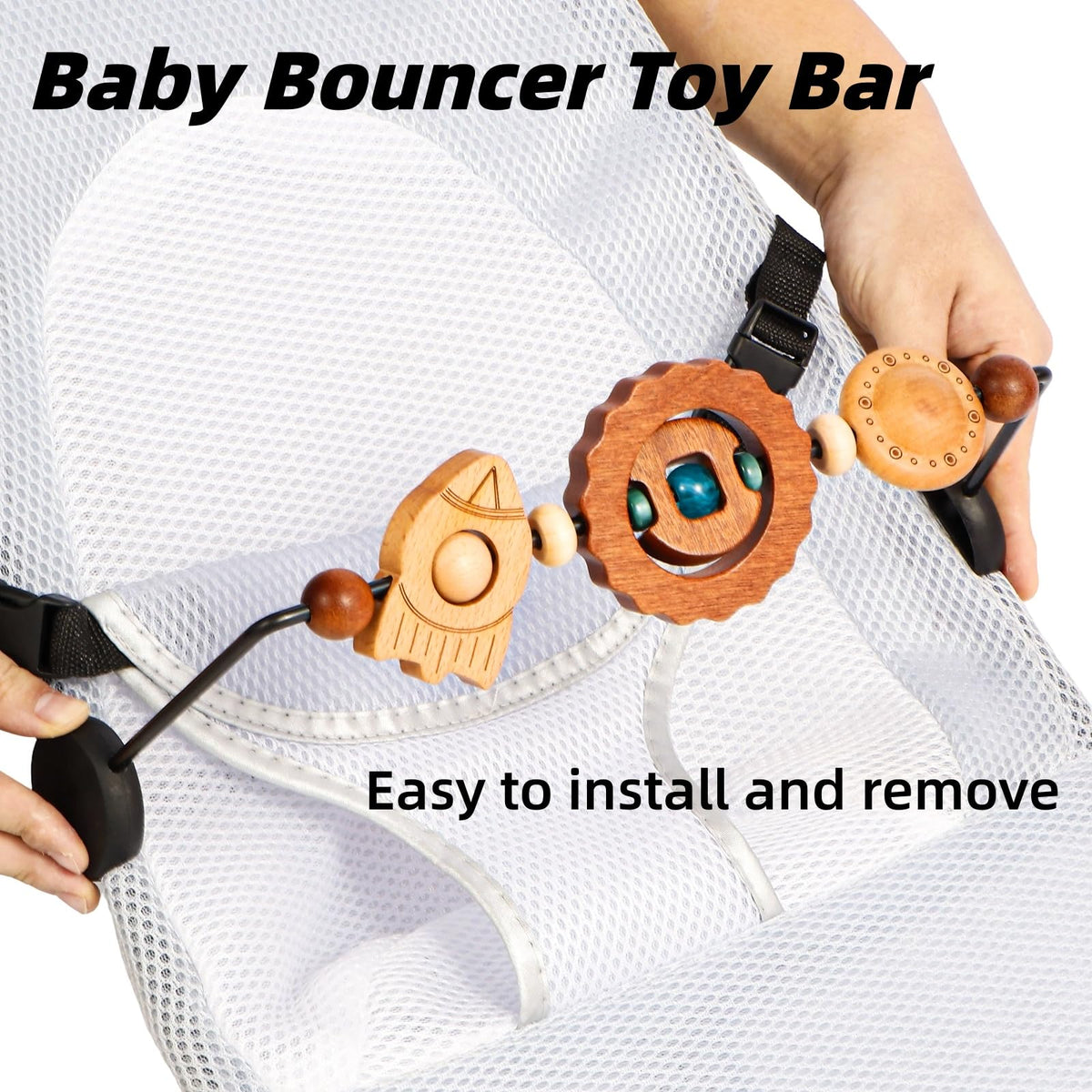 WYFWFDF rotatable design adds dynamic play without stressing baby.