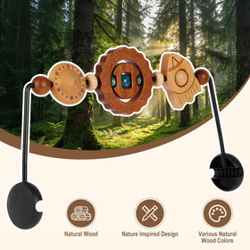WYFWFDF wooden colors invite sensory discovery during playtime.