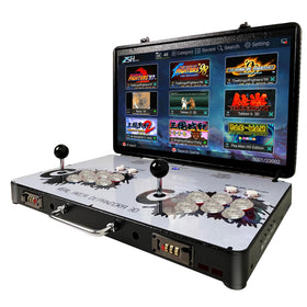 WYGaming portable 22-inch screen for vibrant retro visuals.