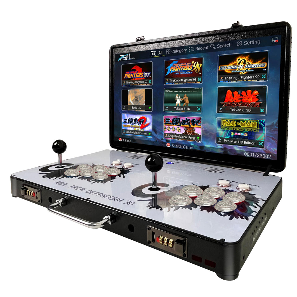 WYGaming portable 22-inch screen for vibrant retro visuals.