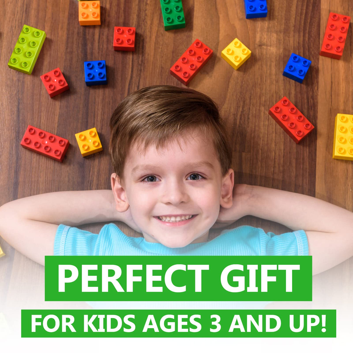 WYSWYG bricks inspire open-ended play into castles and architecture