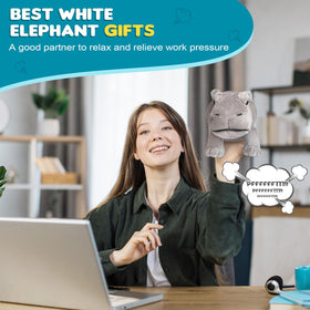 WYZOID hippo plush toy gift-ready packaging ideal for birthdays and parties.