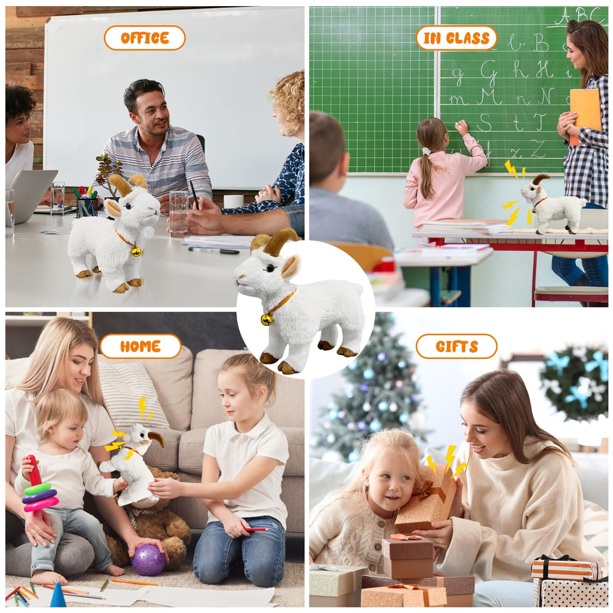 WYZOID Screaming Goat Toy ideal for family game night laughter.